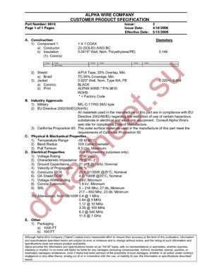 9810 BK001 datasheet  